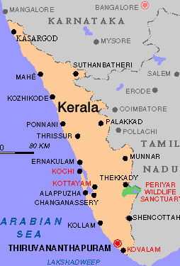 Kerala Maps